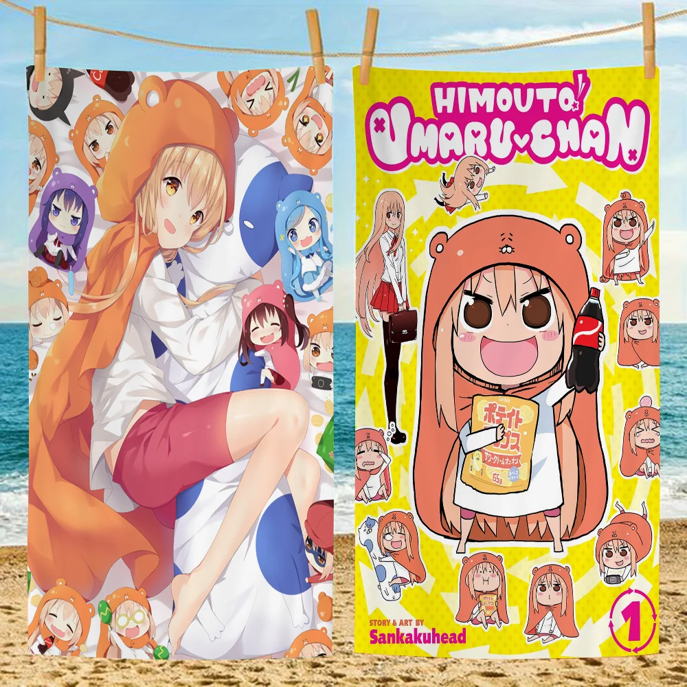 

Himouto Anime Umaru Chan Cartoon Beach Towel Cute Kawaii Room Decor Bath Girls Children Hand Towels For Bathroom Shower