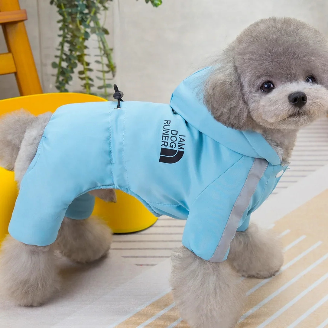 Winter Warm Pet Dog Jumpsuit Waterproof Dog Clothes for Small Dogs Chihuahua Jacket Yorkie Costumes Shih Tzu Coat Poodle Outfits