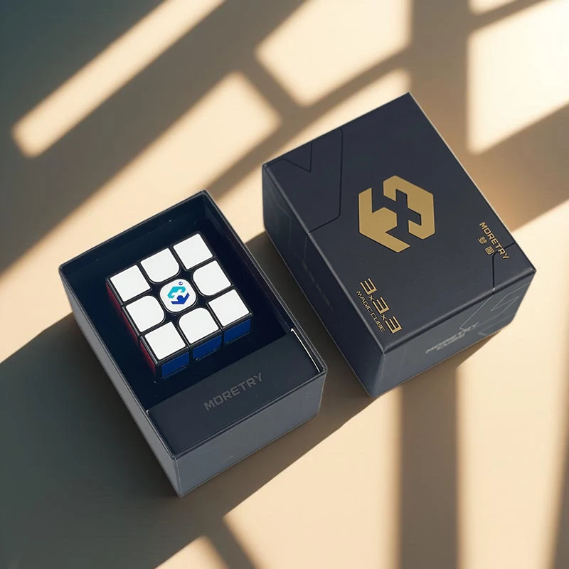 

3x3 скоростная кубирующая игрушка Cubo Magico Competition, классическая головоломка, двойной магнитный куб без наклеек, профессиональный матовый куб