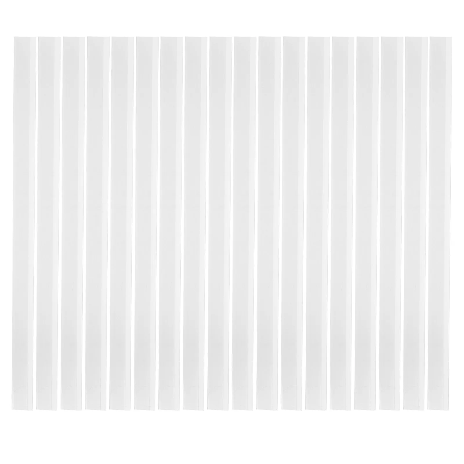 30Pcs Self Adhesive Shelf Tag Label Holder 20x1 Clear Plastic Pocket for Retail Shelf Price Tags Supermarket Plastic Tags