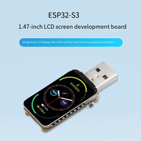 ESP32-S3 1.47-inch LCD display screen supports 2.4GHz WIFI Bluetooth BLE 5 microcontroller development board with RGB LED beads