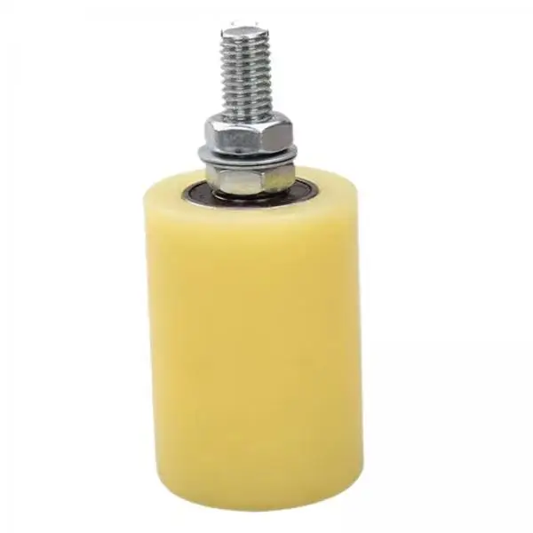Track Guiding Wheel Nylon Roller with Sealed Bearing Quiet Guide Pulley for Slide Gate and Electric Door Applications