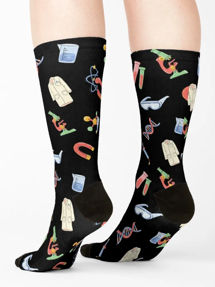 Science! Socks Climbing cycling christmas gifts snow Ladies Socks Men's
