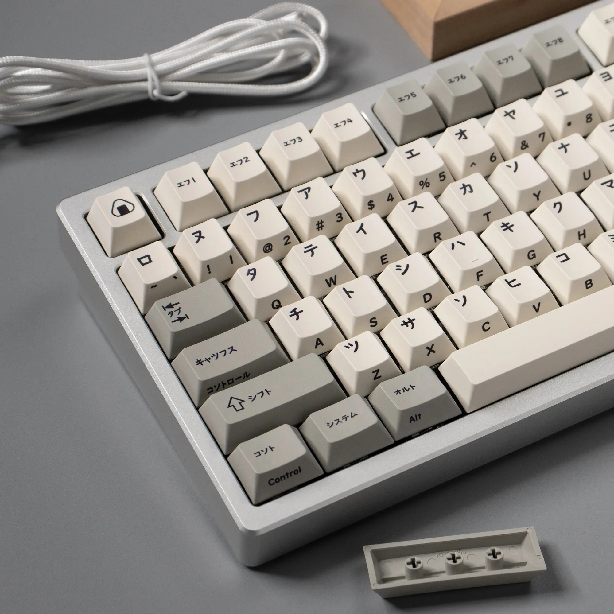 Keebox Retro Katana Side Printed Mechanical Keyboard PBT Dye Sub Cherry Profile Fullset