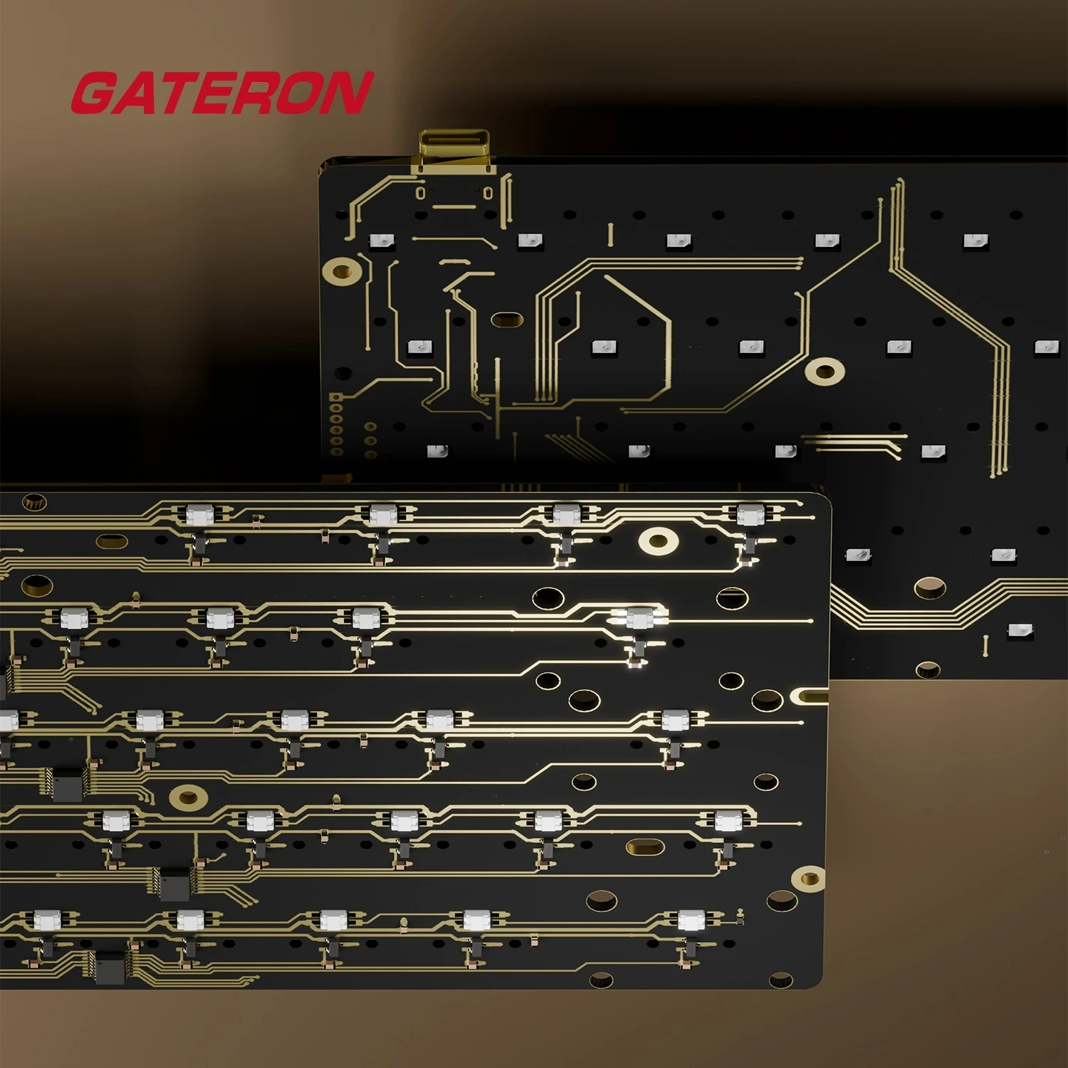 Gateron Gt60pro Magnetic Shaft Pcb Board Fine Tuning Driver Gaming Keyboard Component Nano Coating 0.1Ms 8KHz RGB
