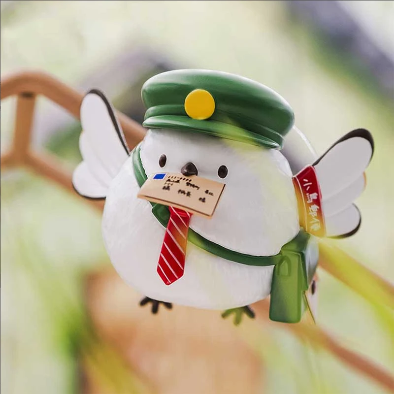 

Kawaii LEADENT Long-Tailed Tit Sayuri Series Anime Action фигурки, Игрушки, Куклы Kawaii Desktop для девочек подарок на день рождения для детей Gilr