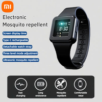 Xiaomi Portable Ultrasonic Bracelet Mosquito Repellent Watch 3 Gear Frequency Adjustable Outdoor Electronic Mosquito Repellent