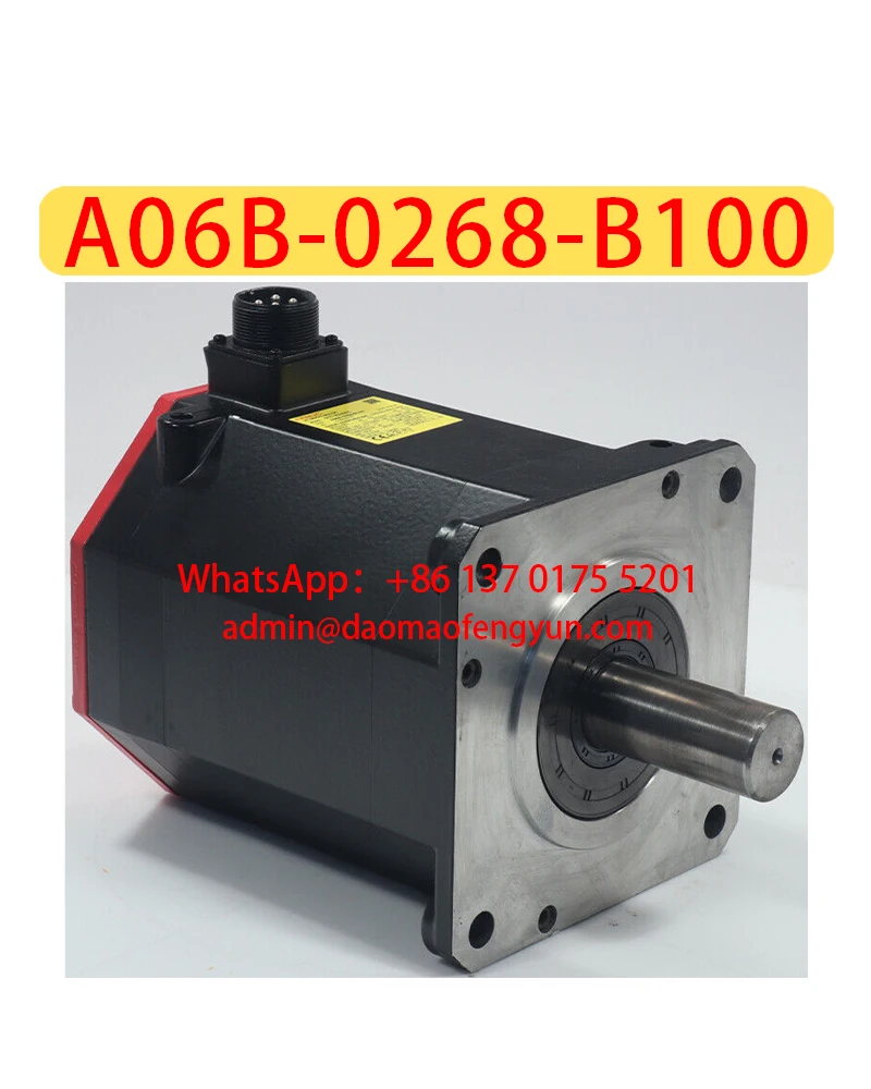 

A06B-0268-B100 Used Servo Motor Straight Shaft，Fast shipping，The shipment will be arranged after passing the test