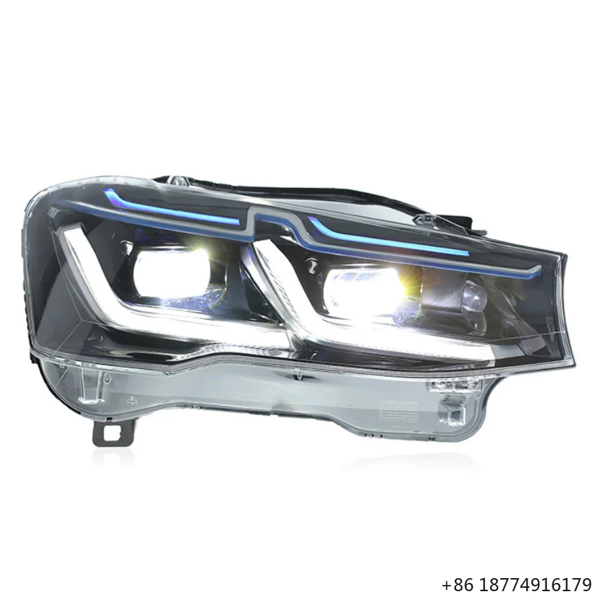 

2010-2017 X3 Repacking Thunder F25 F26 Headlight Assembly LED Daytime Running Light DRL Headlamp