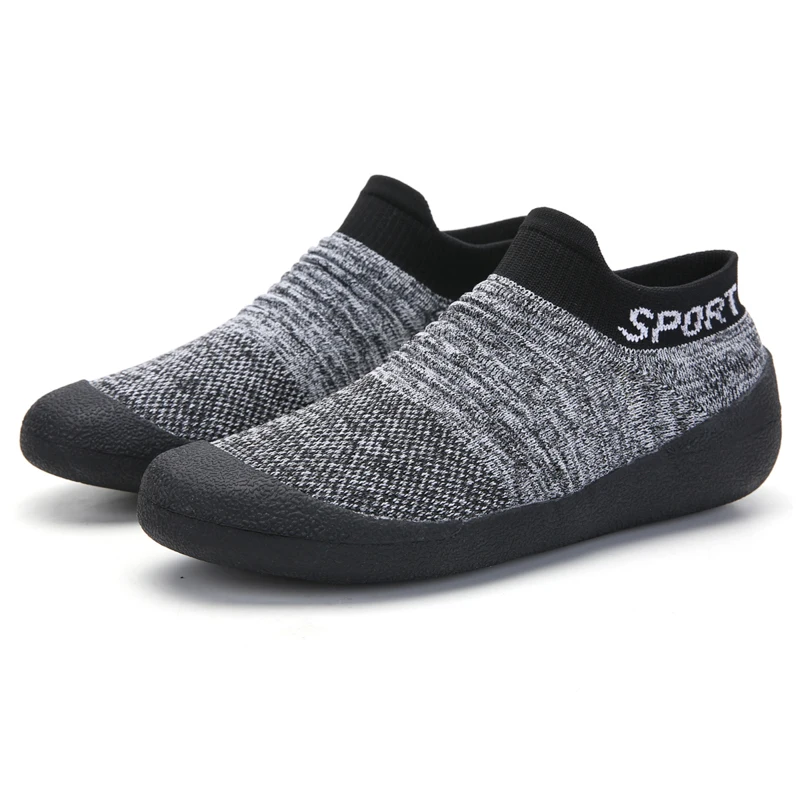 

Men Shoes Sneakers Breathable Mesh Man Casual Shoe Plus Size Lightweight Sneakers Sock Footwear Slip on Flats Soft Walking Shoes