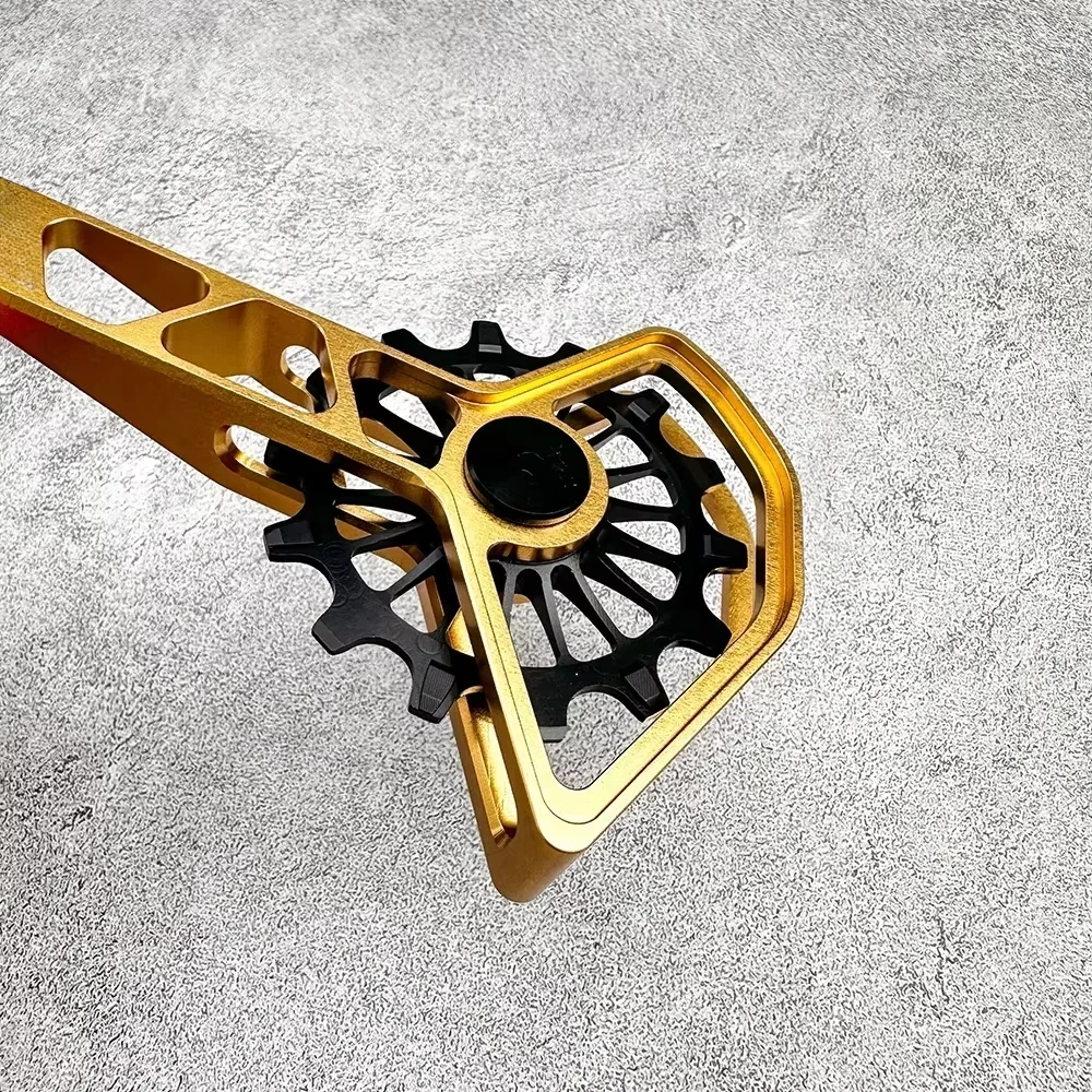 Bike derailleur system KAEFIG Pulley Wheel Oversized Cage for Shimano SLX XT XTR/SRAM Eagle AXS World\'s first one-piece cage