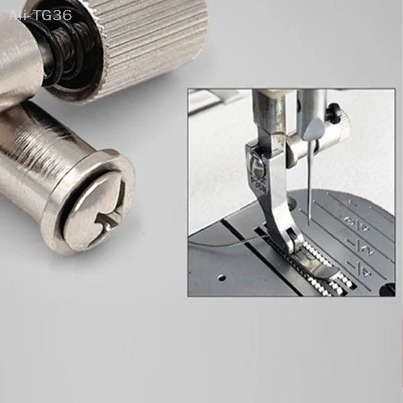 1/4 Presser Foot Quick Replacement Screw Device Suitable For Industrial Lockstitch Sewing Machine Parts Instant Clamp Spring Eas