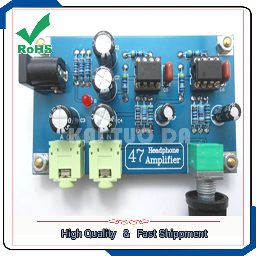 47 ear release parts / DIY kit / 47 amp; diy production / single power supply 47 ear release parts / amp shell module