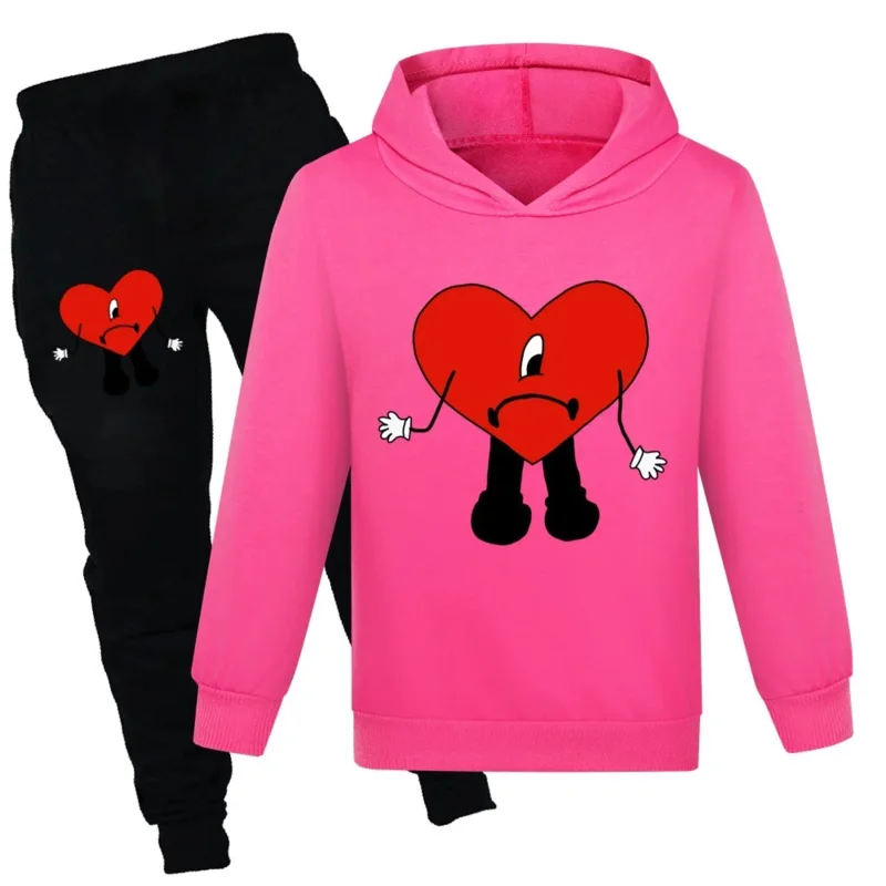 AIAI 2025 ربيع الخريف الصبي الفتاة Un Verano Sin Ti هوديس الأطفال طويلة الأكمام بلايز عادية الاطفال سيئة الأرنب البلوز