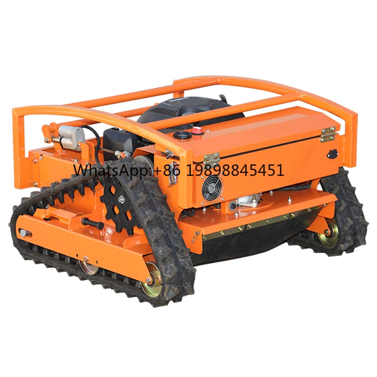 Fruit Tree Garden Mower Width 550mm Remote Control Petrol Mower Zero Turn Mower