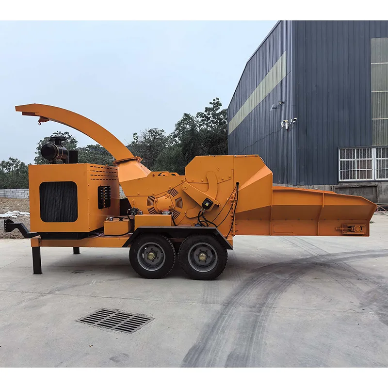 Customized Diesel Wood Chipper Machine High Efficiency Garden Tree Branch Shredder Wholesale Factory Direct Wood Crusher