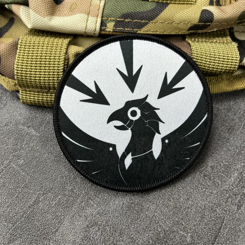 Parche SCP táctico con sistema gancho-bucle para ropa y mochilas - imagen 5