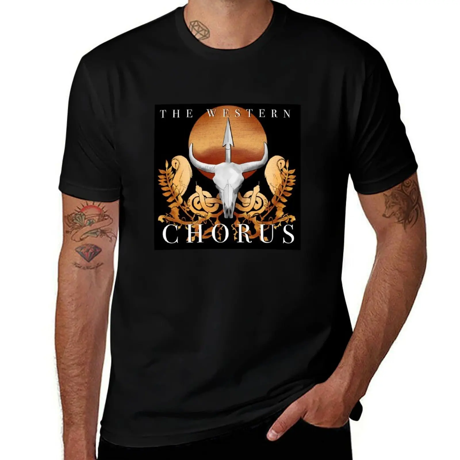 

The Western Chorus T-Shirt t shirt man luxury cotton t shirts man 100% T-Shirt
