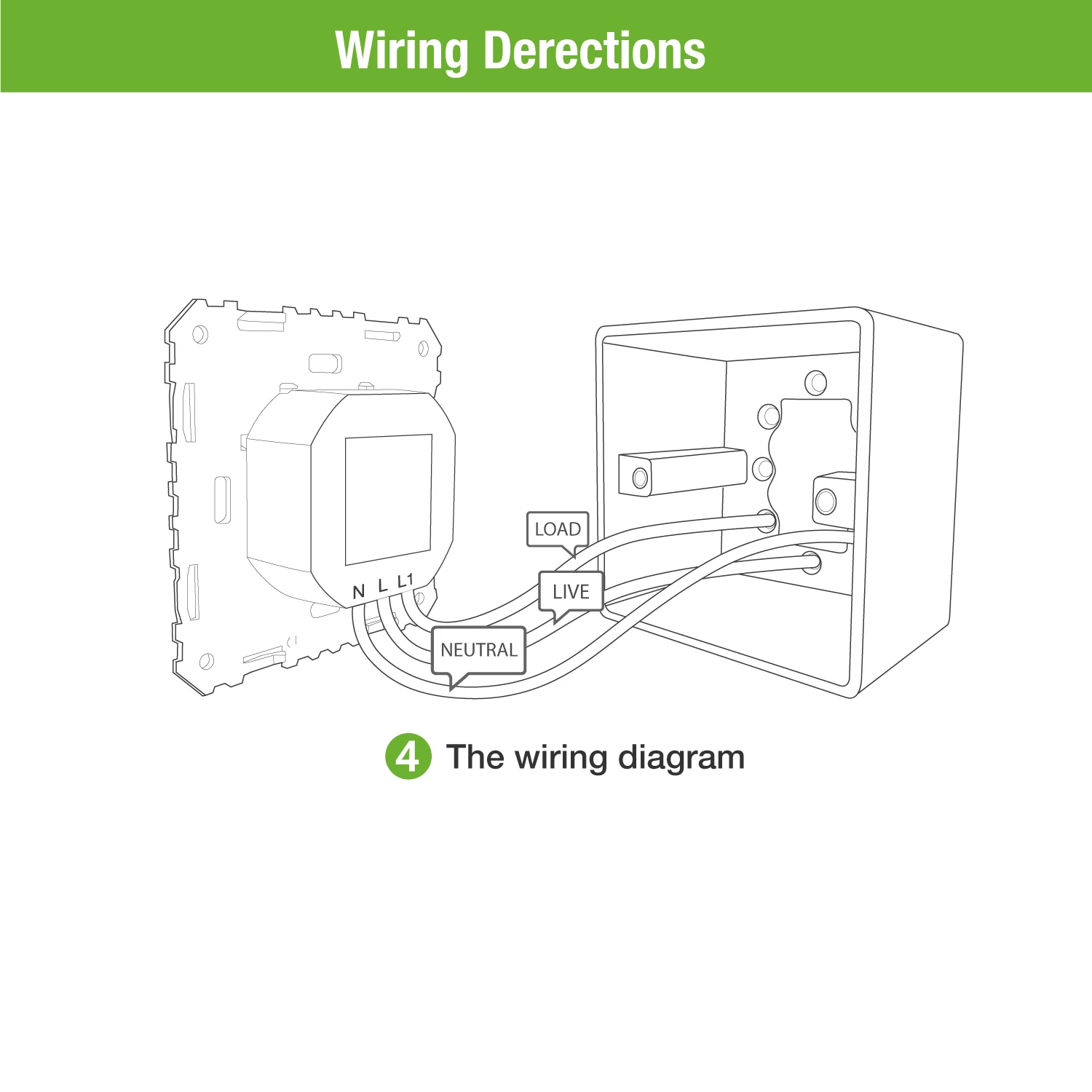 Motion Sensor Switch with Occupancy Sensor/Vacancy Sensor/On-Off Switch,Pir Motion Sensor Light Switch (Neutral Wire Required)