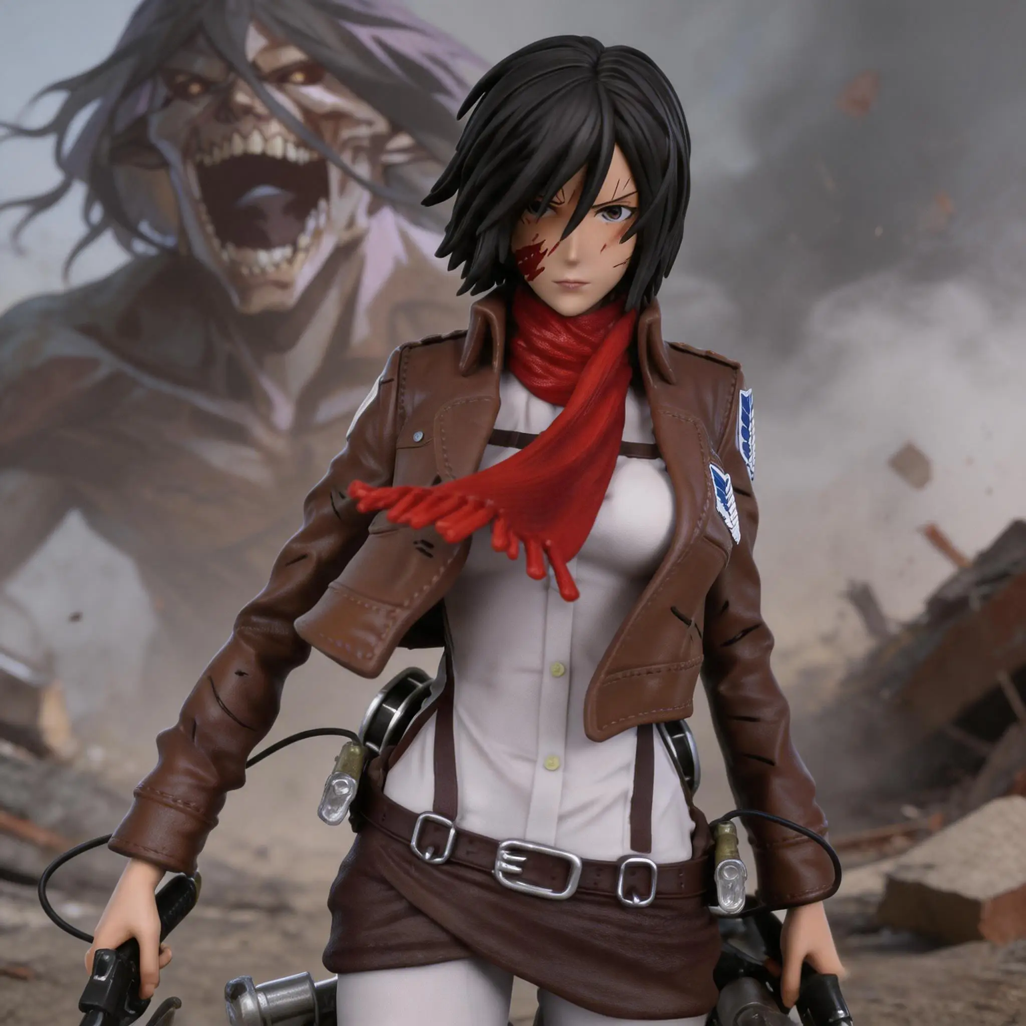 figurine-gk-sur-le-theme-de-l'anime-attack-on-titan-modele-de-statue-jouet-cadeau-trois-tetes-en-pvc-objet-de-collection-pour-adultes