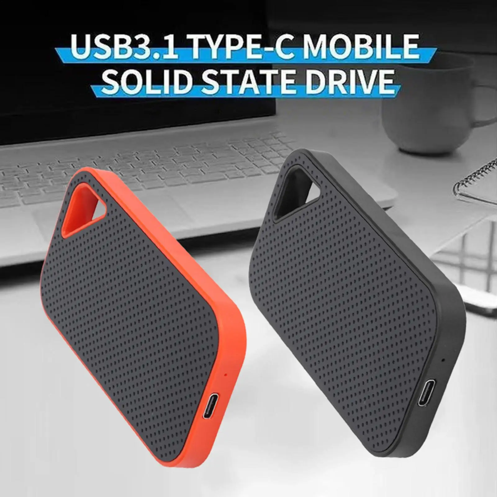 محرك الأقراص الصلبة الخارجية للكمبيوتر الشخصي 4 تيرابايت احتياطية البيانات USB3.1 محرك الأقراص الخارجية المحمولة للطلاب البالغين الهاتف المحمول لعبة الكمبيوتر المحمول