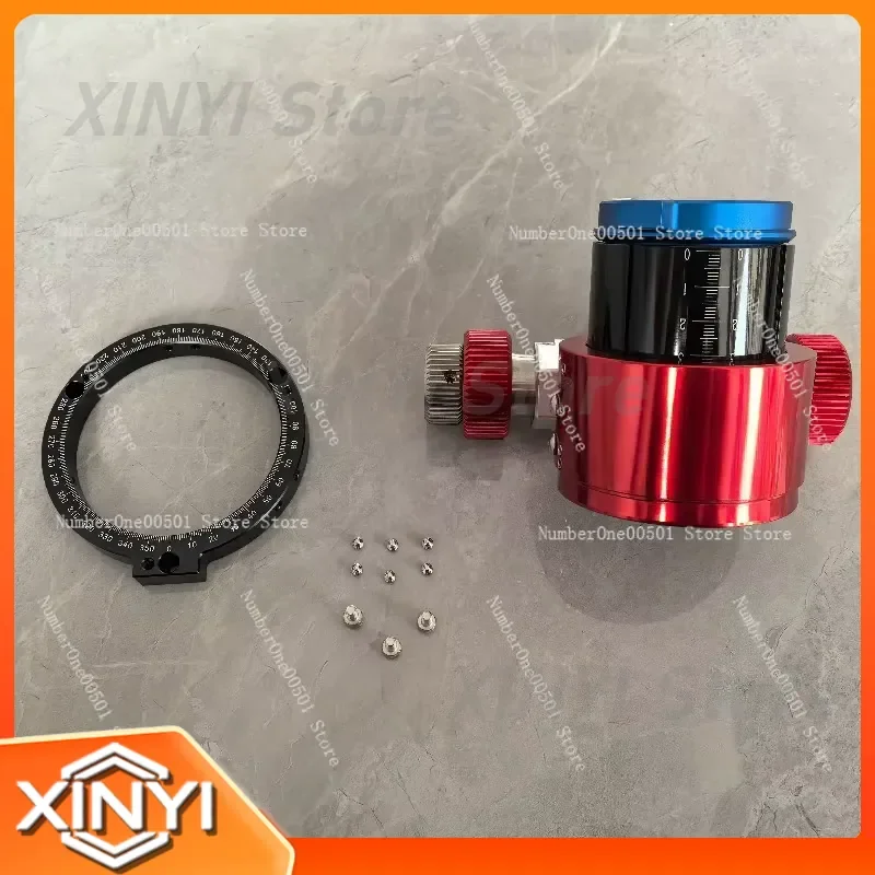 CYCK16 Dual Speed Focuser for Telescope 2 Inch No Obstruction Focuser with 55 7mm Travel for Astronomy Equipment Upgrade