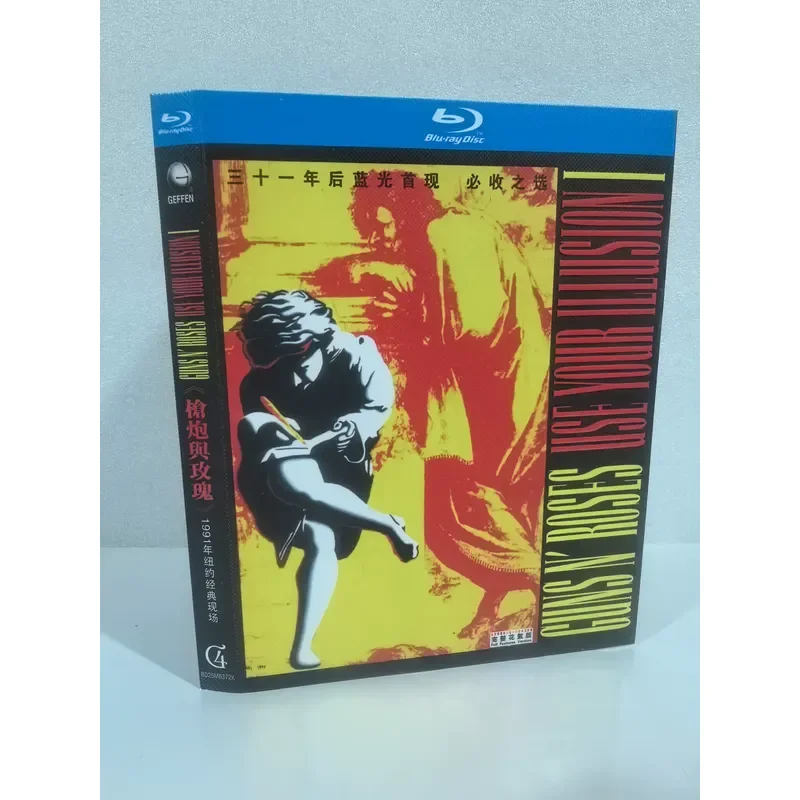 Blu ray Disc Guns N Roses Use Your Illusion Album Music Video Collection