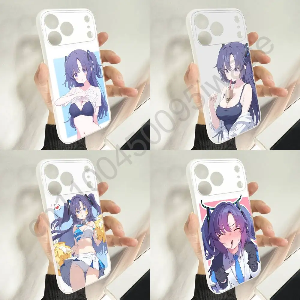 

Hayase Yuuka Blue A-Archive Phone Case For iPhone 11,16,15,14,13,17,12,Plus,E,Air,Mini,Pro,Max Magnetic Magsafe Soft Cover