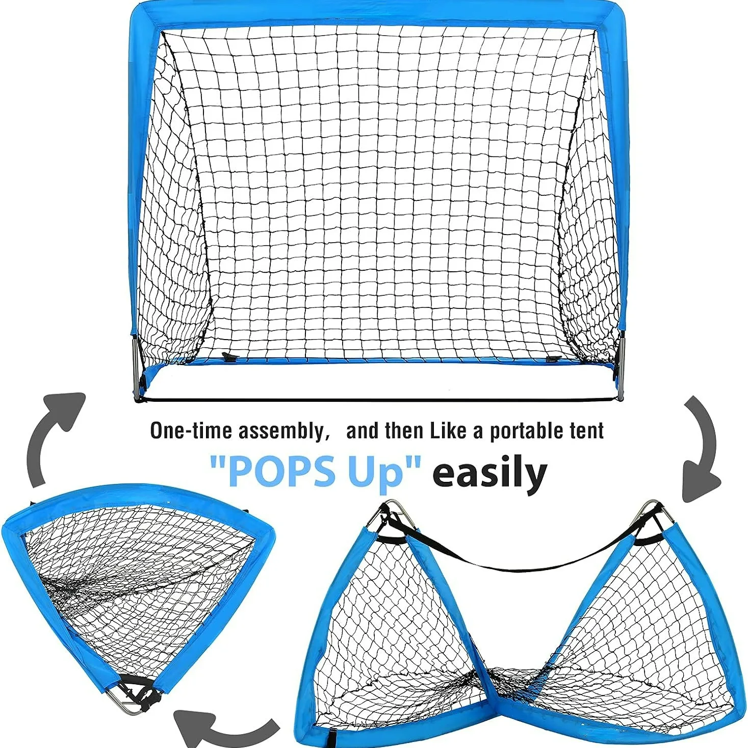 サッカーゴール プロ 子供 トレーニング 折りたたみ式 サッカーネット ミニ ポップアップ サッカーゴール
