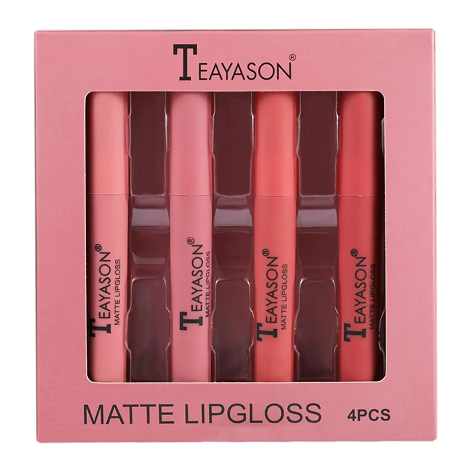 Set di rossetti liquidi Matte Waterproof Velvet Gloss Liner per labbra nude per trucco professionale da donna