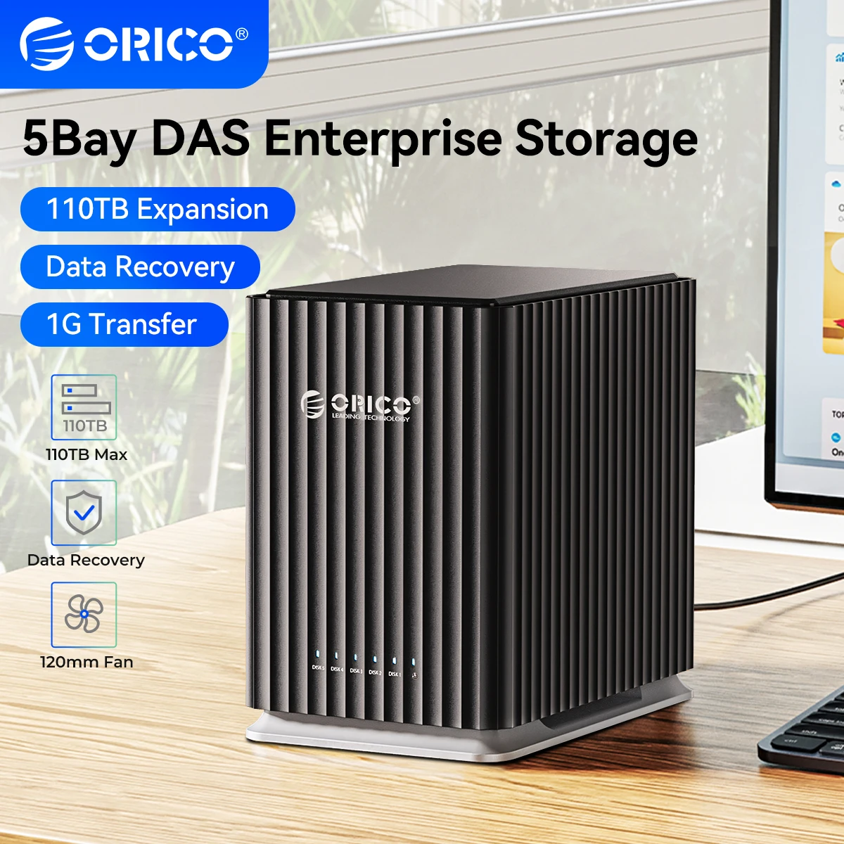 Orico 5/2 Bay Das H…