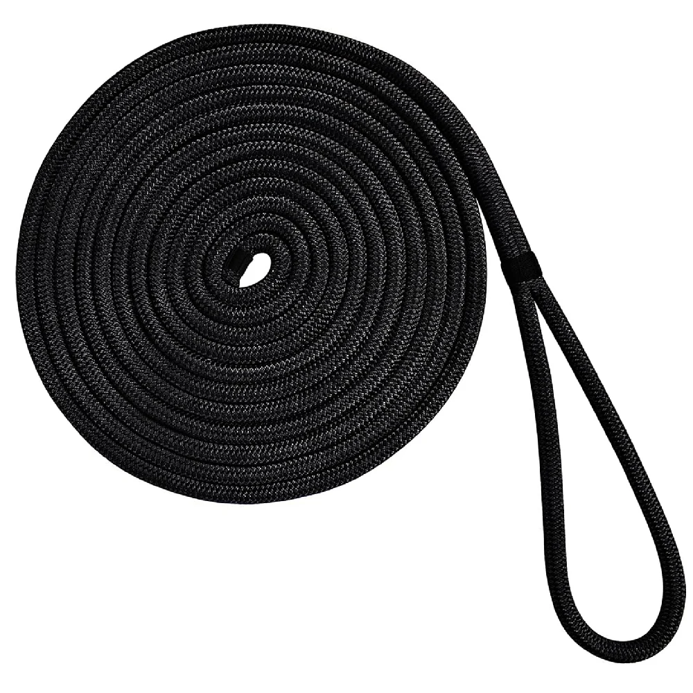 5m/16.5ft Boat Dock Lines Mooring Rope Double Braided Nylon Fender Line Docking Boat Rope for Yacht Marine Anchor Ropes