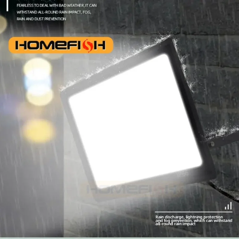 Outdoor IP66 Waterproof Path Light Spotlight LED Floodlight AC220V  20W 30W 50W 100W  Outdoor Garden Porch Courtyard Lamp image 4