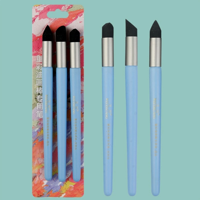 Y1UB Artist Color Shaper Tool Paint Brush để bôi lem Công cụ pha trộn Pastel