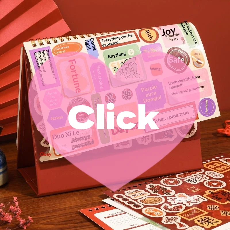 

2026 New Desk Calendar Retro Chinese Large Desktop Calendar Annual To Do List Monthly Daily Calendar Planner Time Manegement