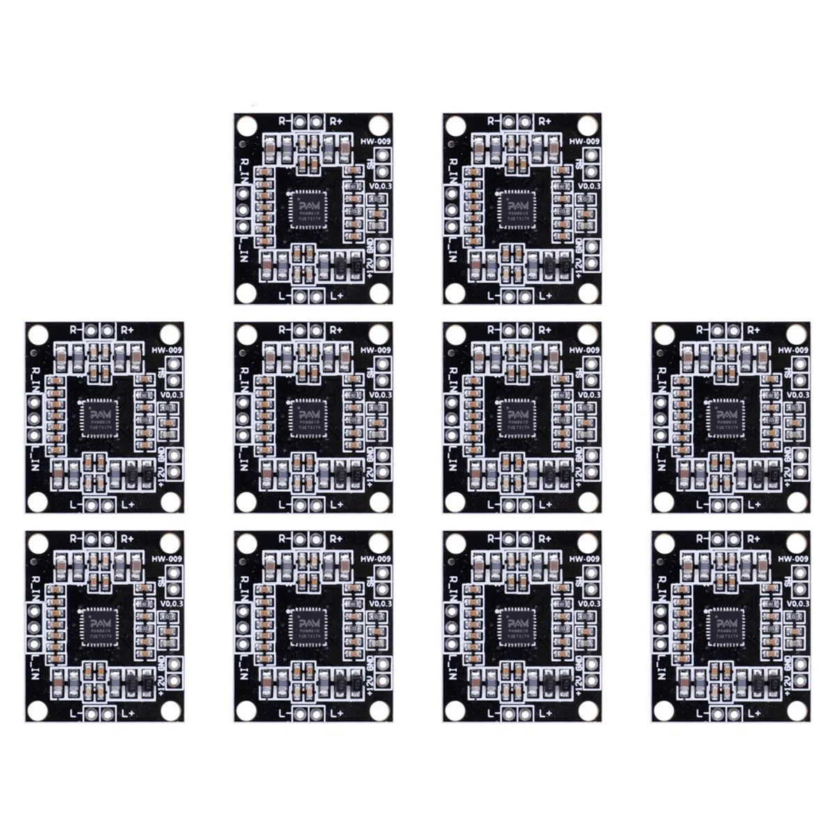 PAM8610 Digital Audio Amplifier Board 2x15W Voice Sound Amplifier Module Class D Dual Channel