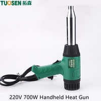 Tuosen Heat Gun for Welding PVC Plastic Film, Adjustable Temperature Hot Air Gun, 700W, for PP/PVC Welding Rods, 50-550°C