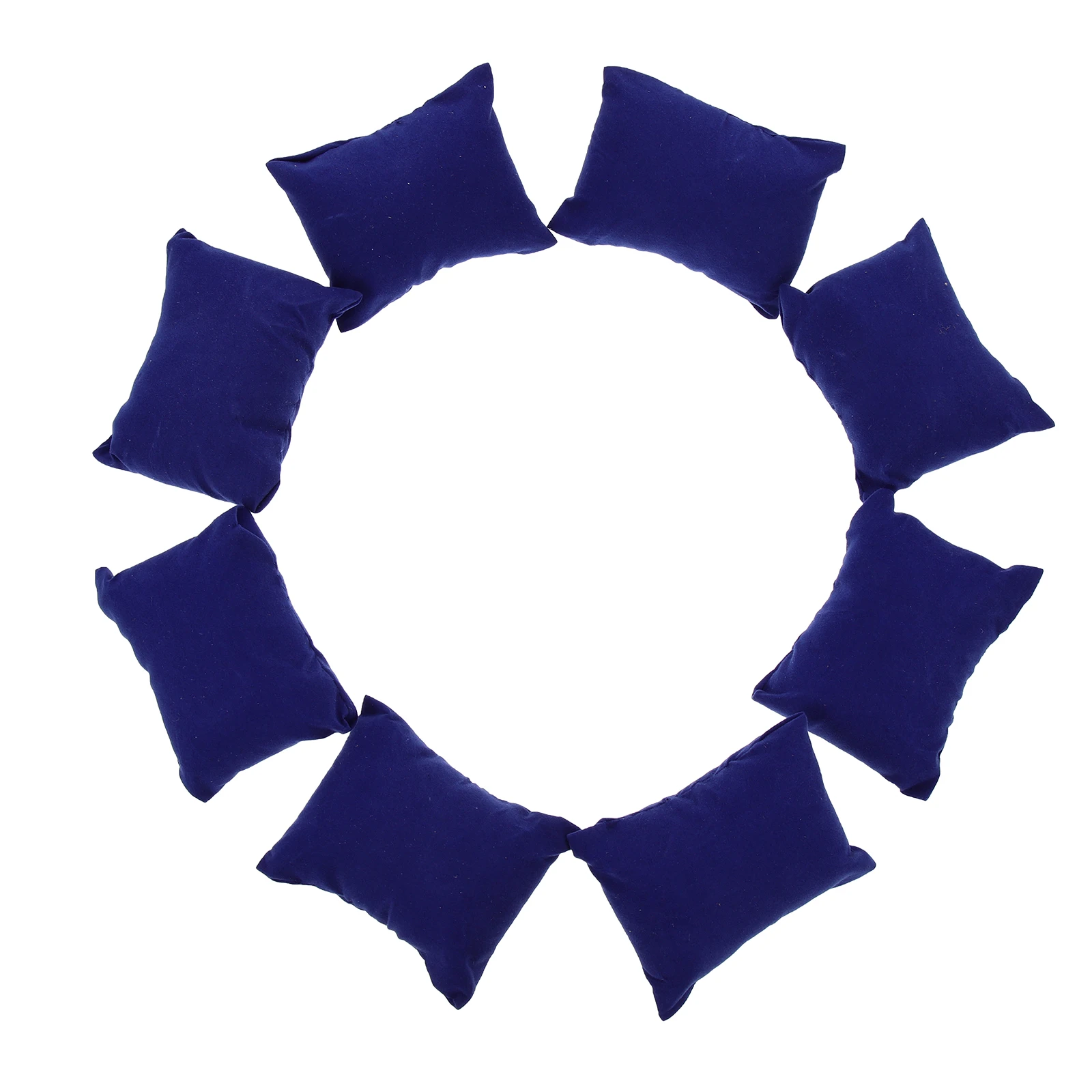 

20 Pcs Watch Pillow Case Small Decorative Cushion for Bracelet Jewelry Display in Box Blue Soft Holder Watch Accessories