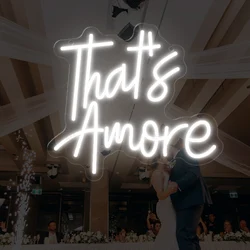 That is Amore Neon Sign Light For Wedding Decor Lamp Bedroom Birthday Bachelorette Party Home Room Wall Decoration Neon Light