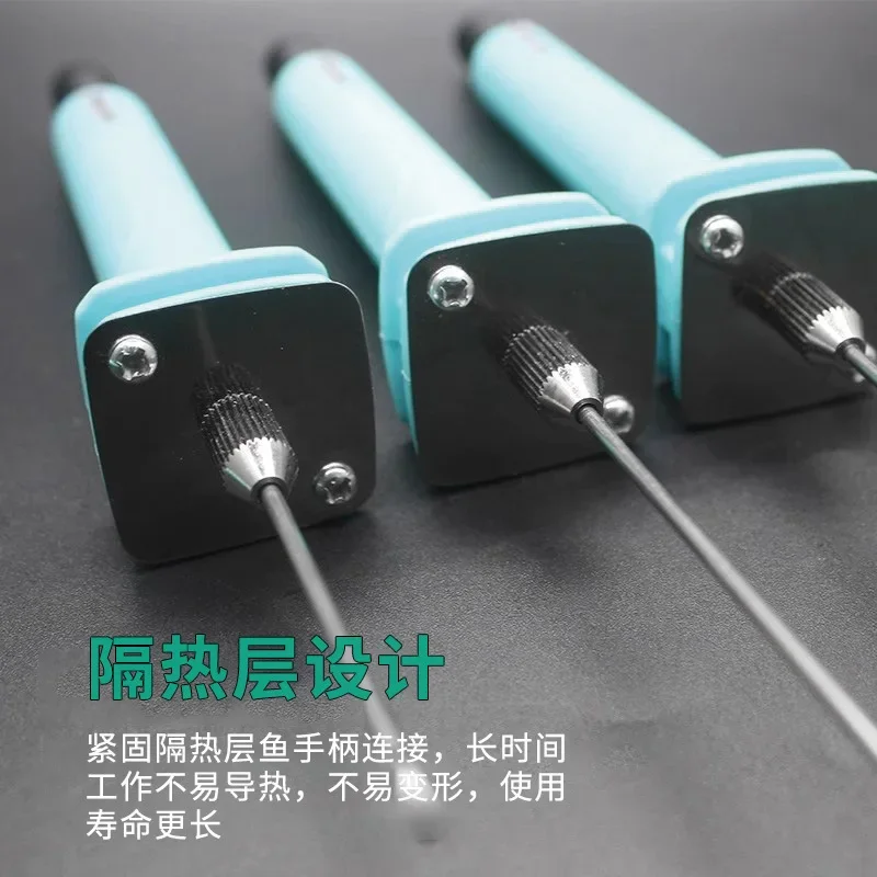 Cuchillo de corte Manual DIY, herramienta de grabado hueco, algodón perlado, fusión en caliente, tablero Pe KT, artefacto de corte, pluma calefactora eléctrica de espuma