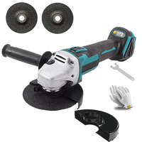 125mm Brushless Angle Grinder Polishing Cutting Machine Cordless Electric Angle Grinder Power Tool for Makita 18V Battery