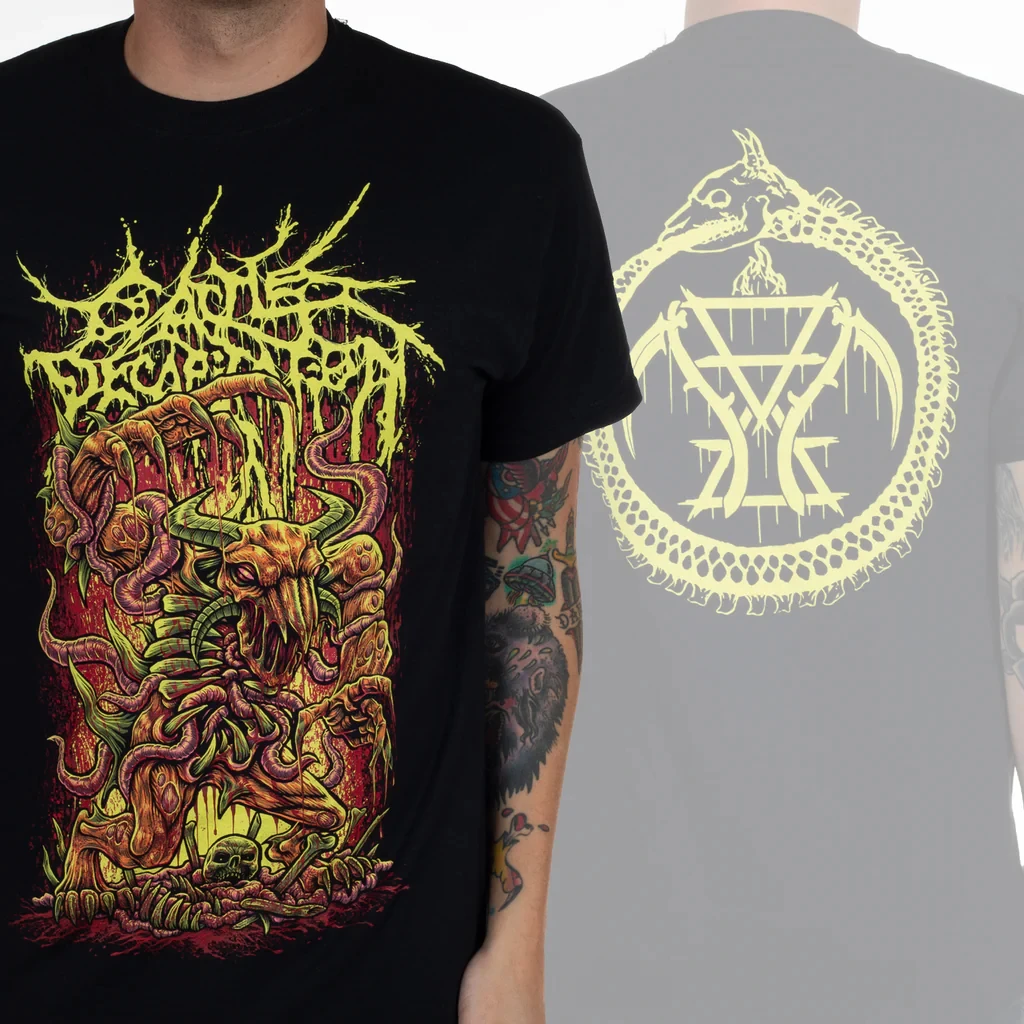 Cattle Decapitation Inspect Sign Casual T-Shirt Luxusmarke für Männer und Frauen Top 2026 – Detail 6