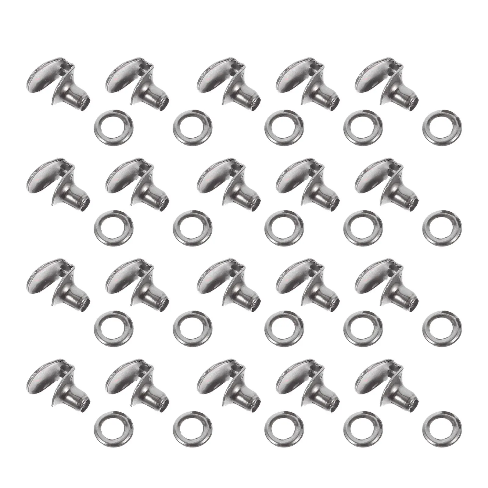 

20pcs Shoe Lace Buckles Brass Diy Shoestring Hooks Repair Kit For Boots Hiking Shoes Accessories Metal Hook Set Health Care Tool