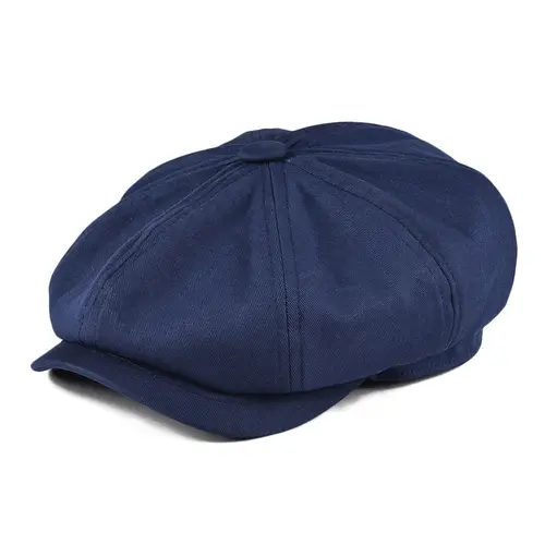 BOTVELA gorra de vendedor de periódicos para hombre, gorro de sarga de algodón con 8 paneles, gorros planos de hiedra para taxista, gorros informales para panadero, sombrero de Gatsby, sombreros Retro, boina para hombre