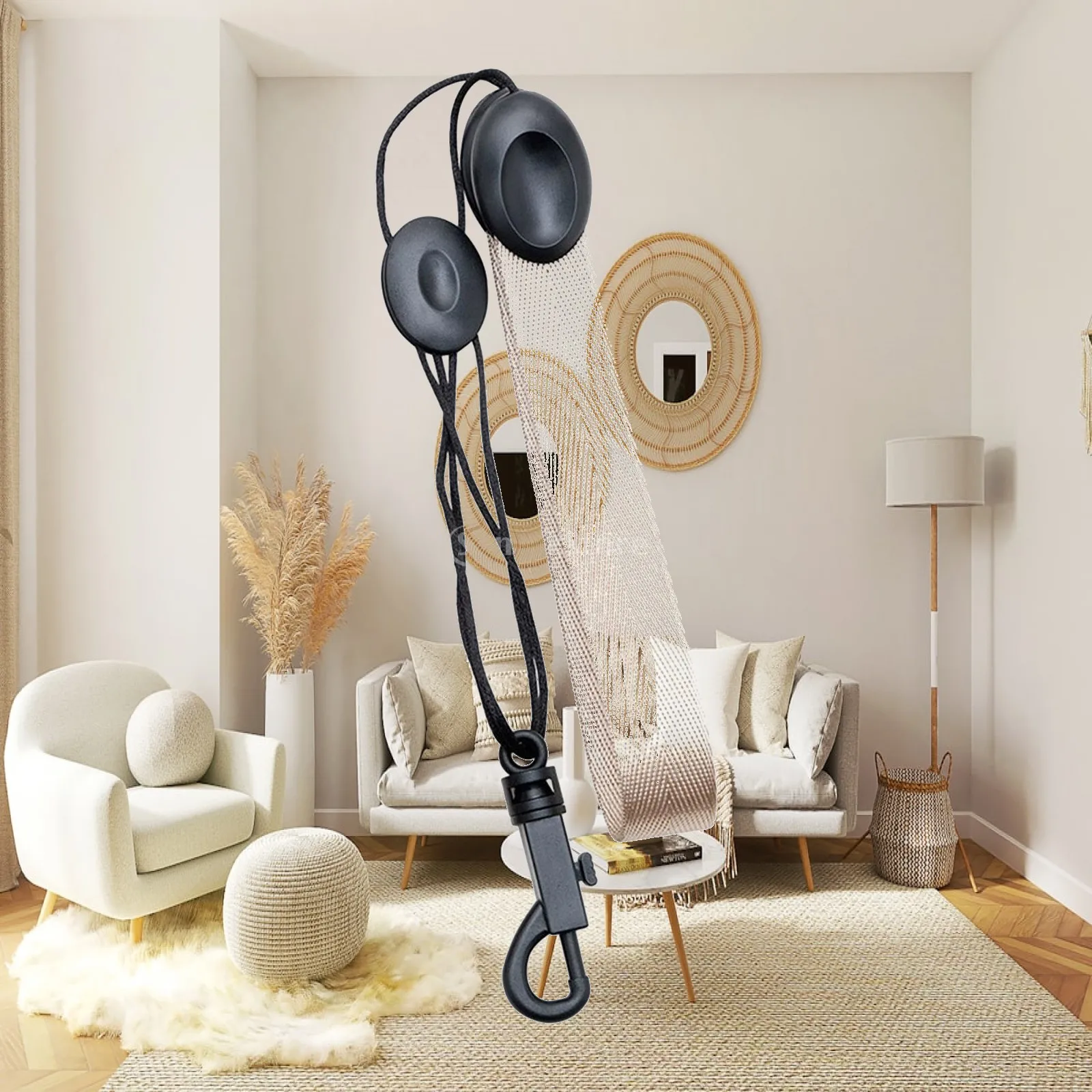 Universal Saxophone Strap Adjustable Length Music Shoulder Harness with Snap Hook for Alto Tenor Saxophones