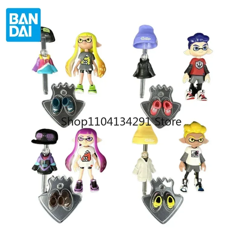 

Original Genuine BANDAI Splatoon Anime Figure Boxless Action Figure Toys for Boys Girls Kids Children Birthday Gifts
