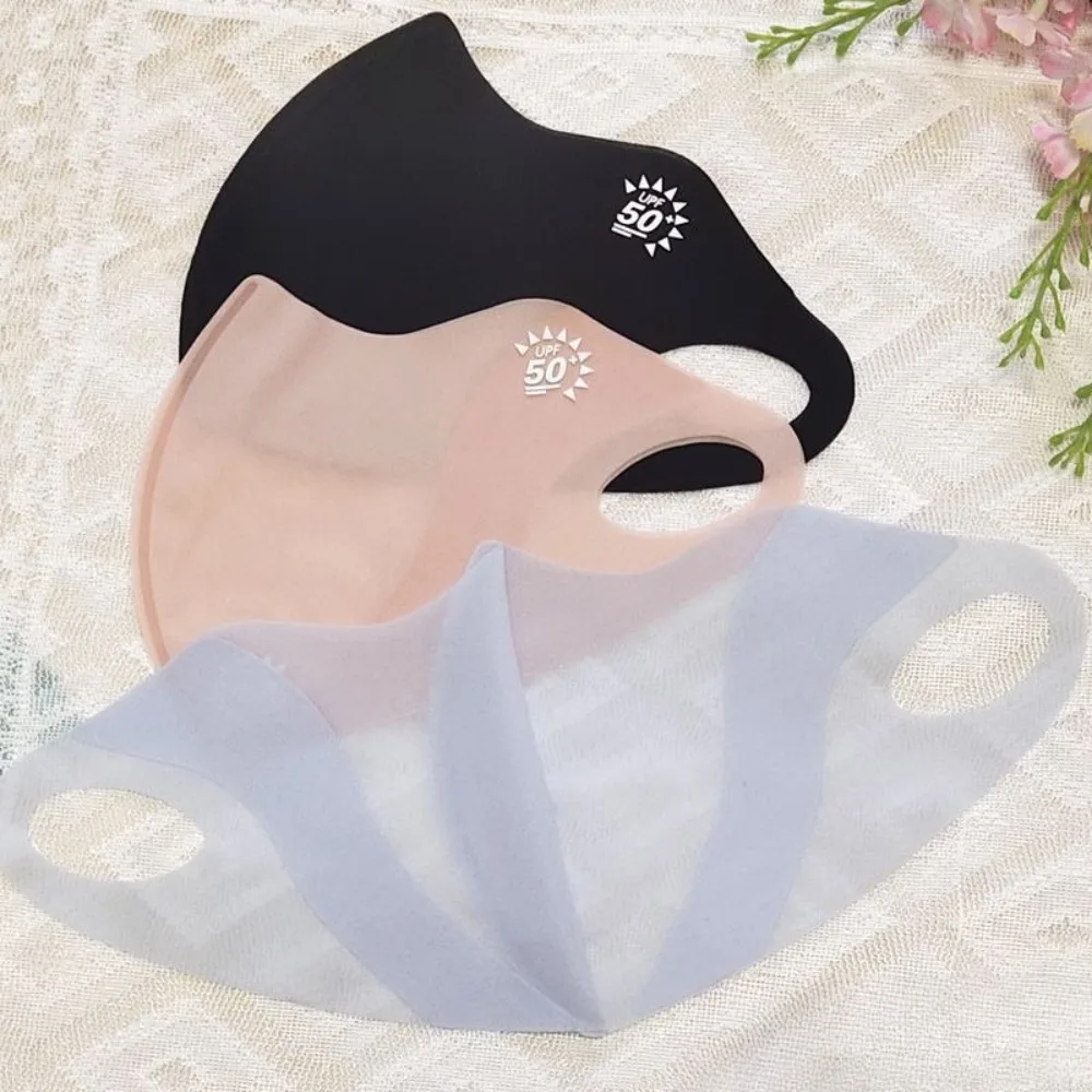 

Маска из ледяного шелка для женщин, летняя, ультратонкая, дышащая, с защитой для глаз от ультрафиолета, высококачественная