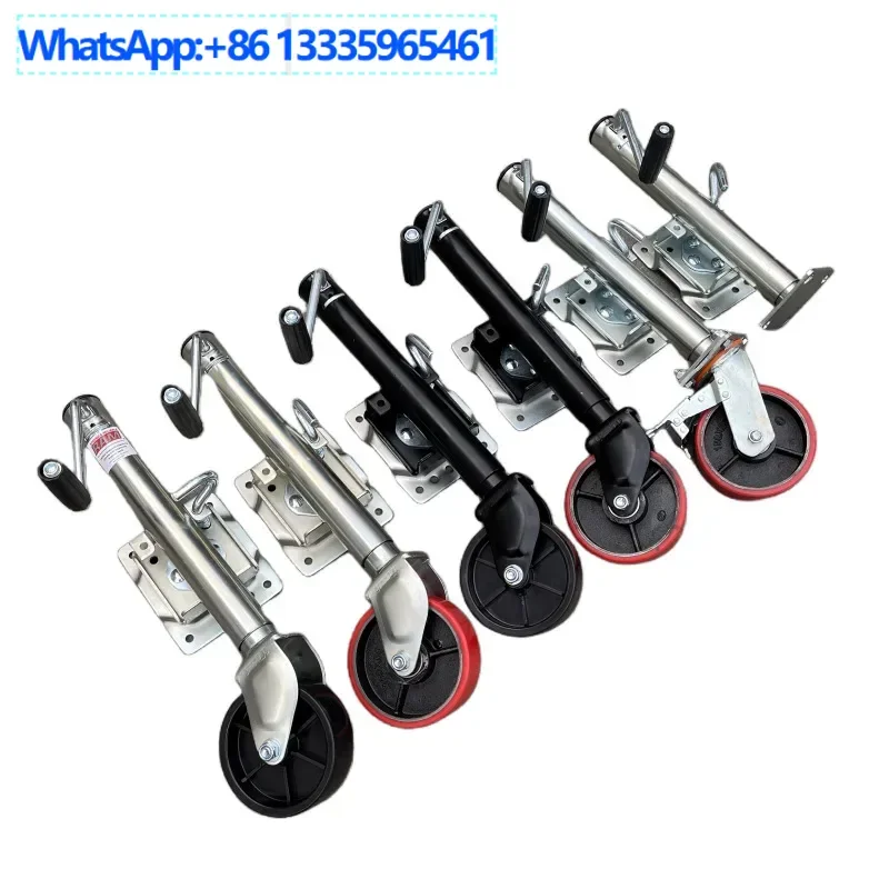

Hand trailer jack RV thousand gold guide wheel parking lifting stable bracket trailer RV modification accessories