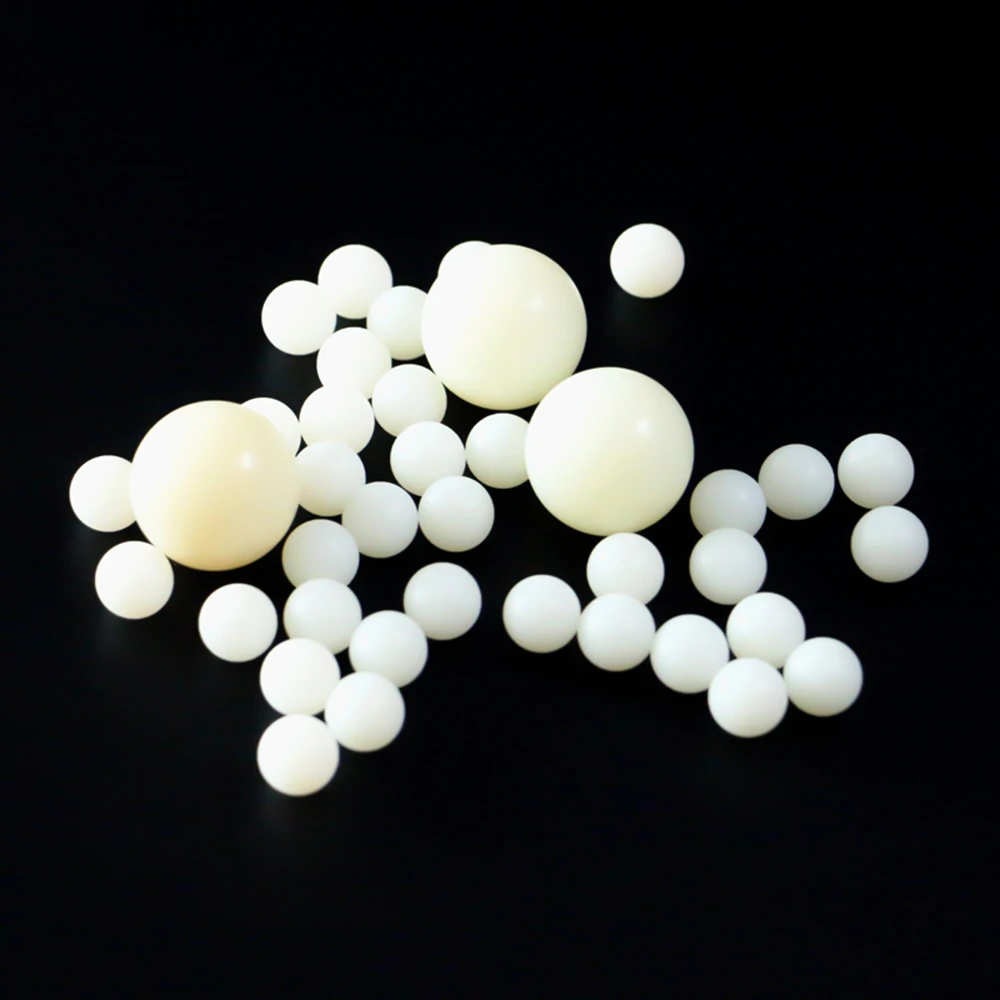 PA66 Solid Plastic Ball Diam 2.5/3.0/3.175/3.5/4.0/4.5/4.763/7.0/8.0/9.0/9.525/10/10.5-50mm Precision Ball Nylon Plastic Ball