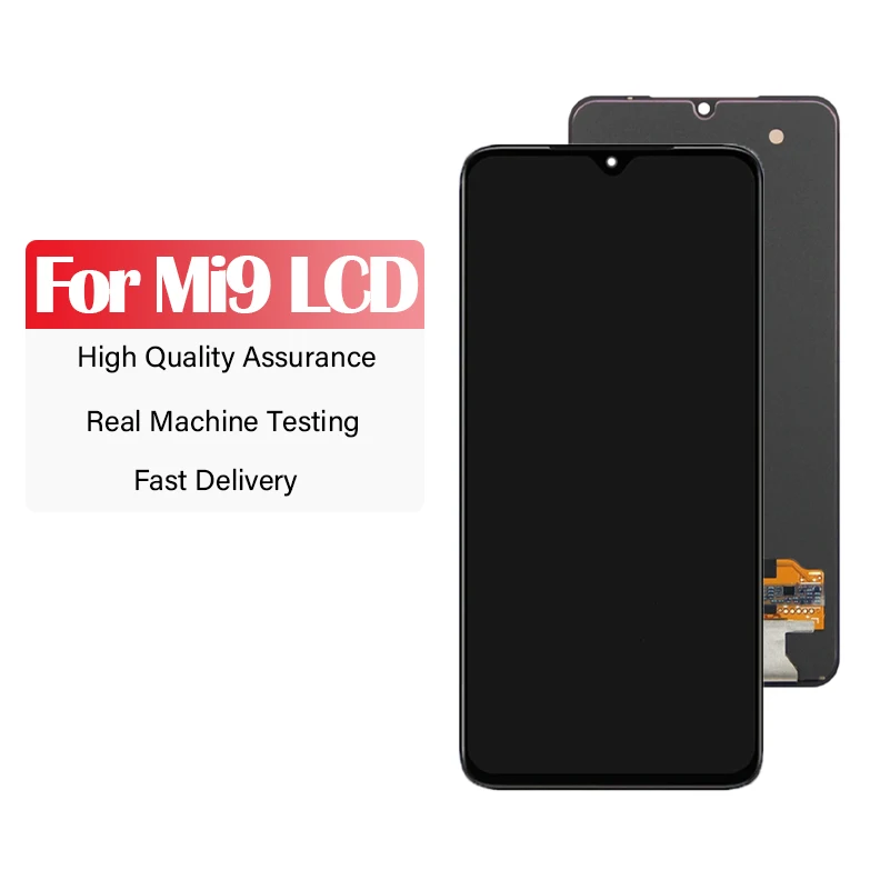 Screen LCD for 6.39 inches XiaoMi Mi9 M1902F1G LCD Touch Screen Digitizer Assembly with Repair Tool and Glue for mi9 lcd display